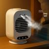 Portable Mini Air Conditioner Fan with Humidifier – Desktop Electric Spray Cooling Fan
