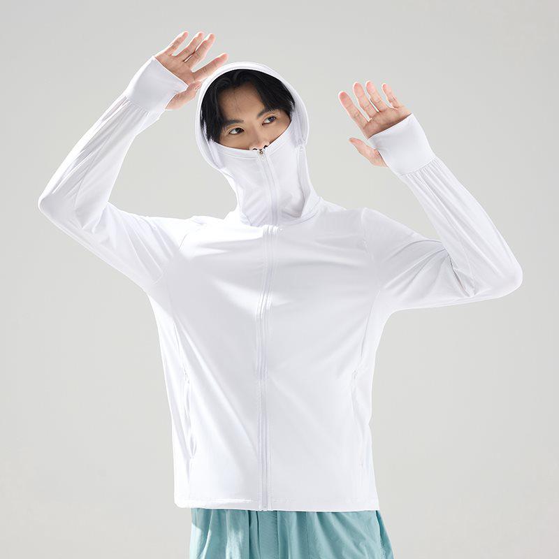 In Stock: Spring/Summer Ice Silk UV Protection Clothing - Comfortable, Breathable, Versatile