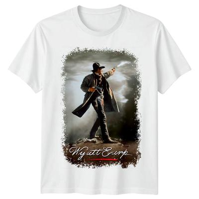 Wyatt Earp (1994) Camiseta Unisex Inspirada en Póster de Película Camiseta Retro de los 90