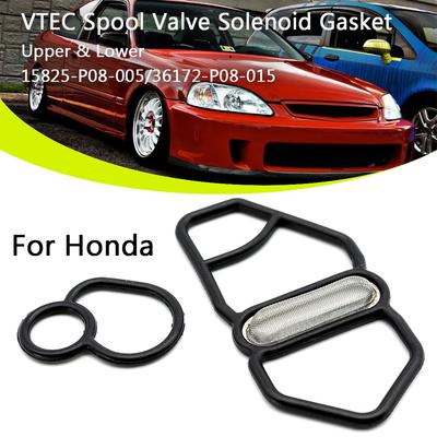 DOHC VTEC garnitură solenoid supapă bobină superioară și inferioară pentru HONDA Prelude Civic Si Accord Acura Integra Type R NSX D16Z6 B18C1 B16A2