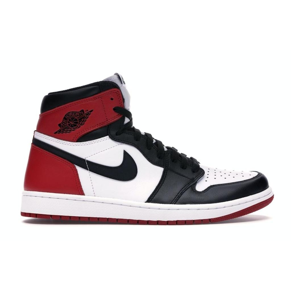 Air Jordan 1 Retro High OG Black Toe 2016 Men Sneakers White White-Varsity-Red 555088-125