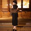 Sleeveless national style new Chinese daily Suzhou long cheongsam improved young 1011 new women's high-end dress