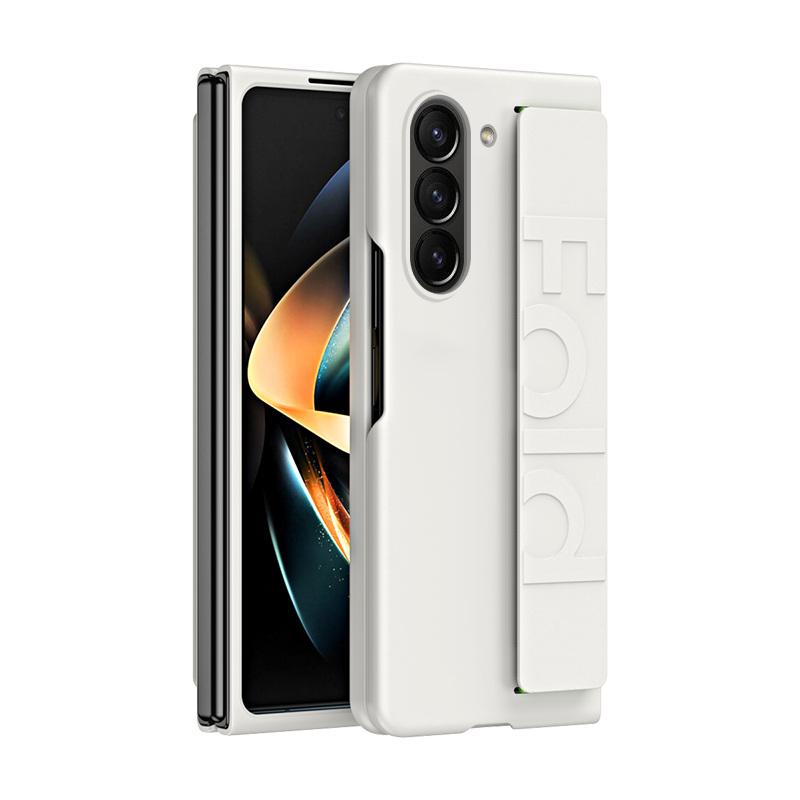 For Samsung Galaxy Z Fold 8 Ultra / 7 6 5 4 3 2 / Z Fold Special /W25 Case Luxury Ultra Thin Matte Wristband Folding Hard Cover