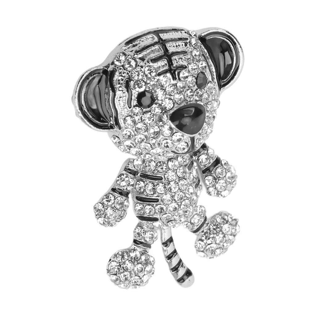 Rhinestone Brooch Cute Shape Fashionable Exquisite Brooch Pin for Women Clothes Decoration Gift