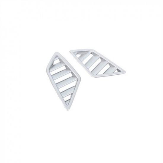 Silver Dahsboard Air Outlet Vent Cover Trim For Mitsubishi Outlander