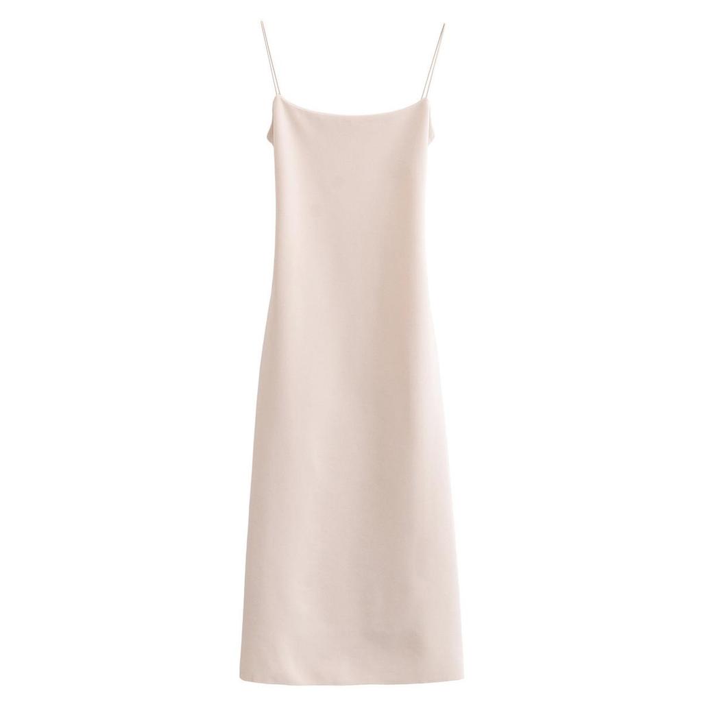2025 Spring Women's European & American Style Elastic Sling Slimming Dress