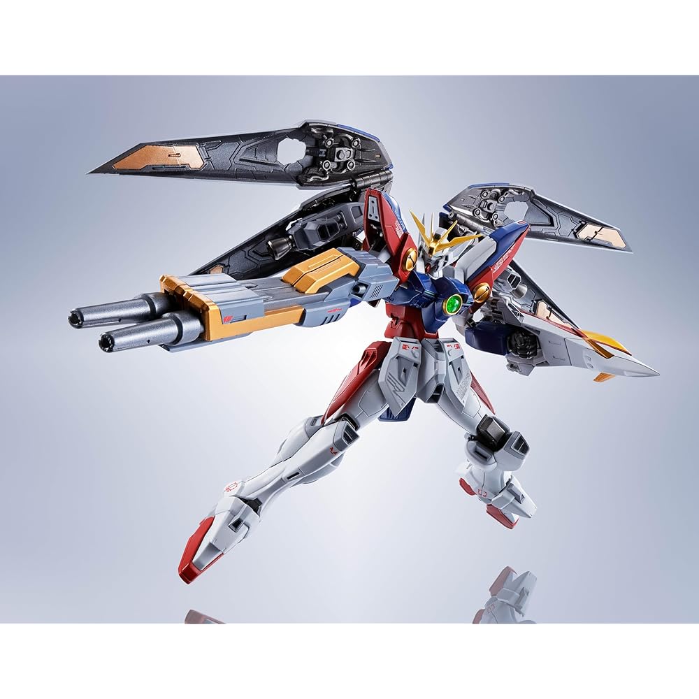TAMASHII NATIONS Metal Robot Spirits Wing Gundam Zero 140mm PVC ABS Diecast Painted Action Figure