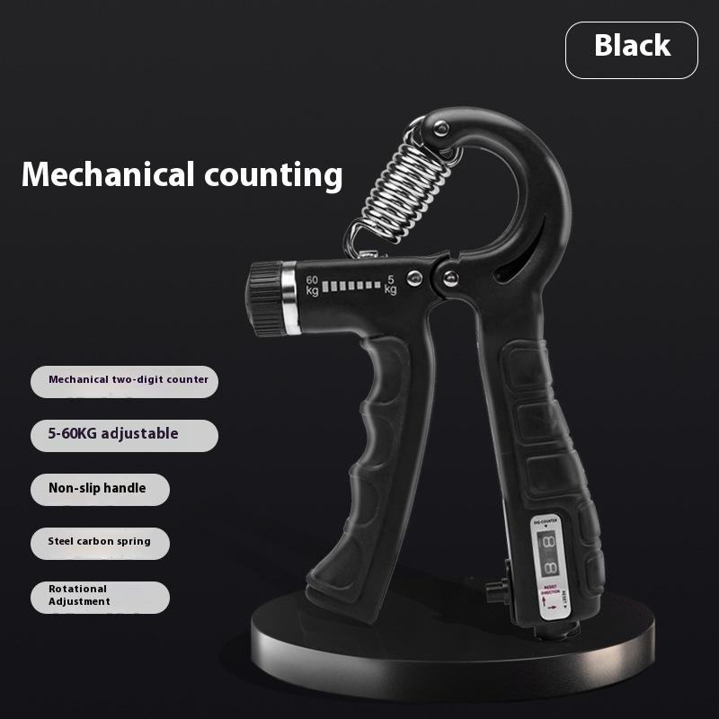 5-60kg Adjustable Grip Strength Fitness Equipment Men Women Train Wrist and Finger Strength TPE Rubberized Hand Grips