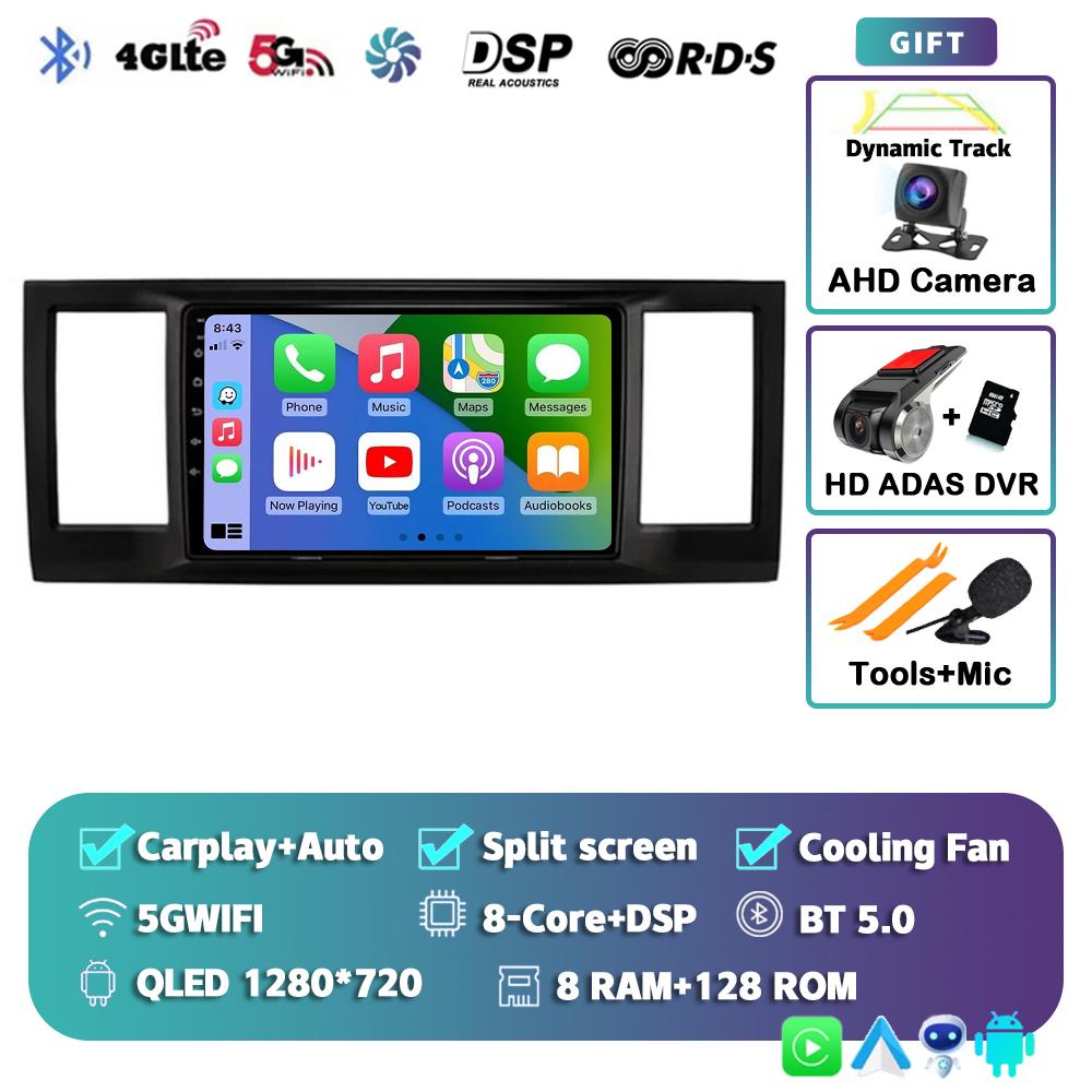 Android 14 Carplay Auto Car Radio For VW Volkswagen Caravelle 6 T6 2015-2020 Multimedia Video Player Navigation GPS Stereo Audio