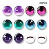 20pcs/10pairs 6mm-40mm Puppet Crystal Eyes Crystal Dolls DIY Tools  DIY Doll Accessories