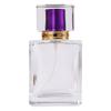 Premium Refillable Perfume Bottle Glass Transparent Empty Spray Bottle 50ml Portable Large Capacity Travel Cosmetics Bottle