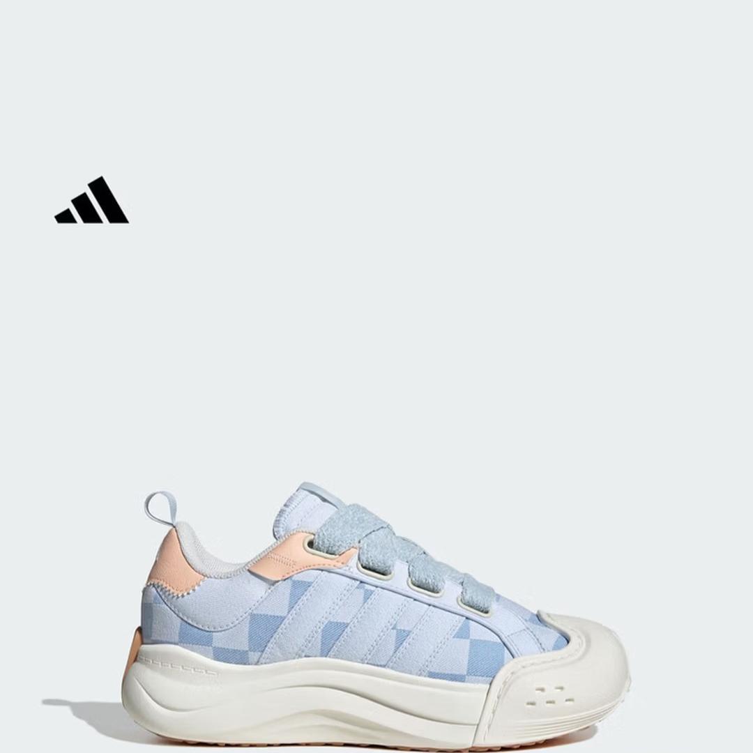 

Adidas Big Head Shoes MAXXCOURT Casual Thick-Tread Sports Shoes - Women s Adidas JR8353 35.5 синий