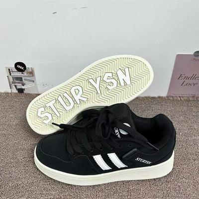 Trendy Skateboardové Boty Vycházkové Boty pro Muže Ženy Tenisky Prodyšné Chlebové Boty Ležérní Tenisky se Silným Jazykem