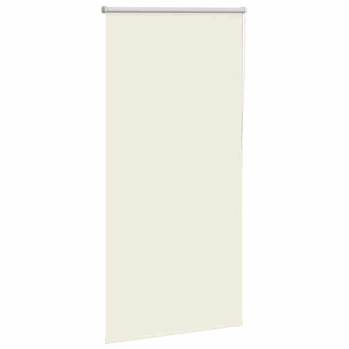 VidaXL Store enrouleur occultant blanc cassé 85x130cm largeur du tissu, store de jour et de nuit, store de cuisine, store 4011619