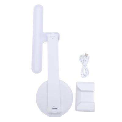 LED Desk Lamp with Detachable Pen Holder Phone Holder Dimmable 3 Color Temperatures Adjustable