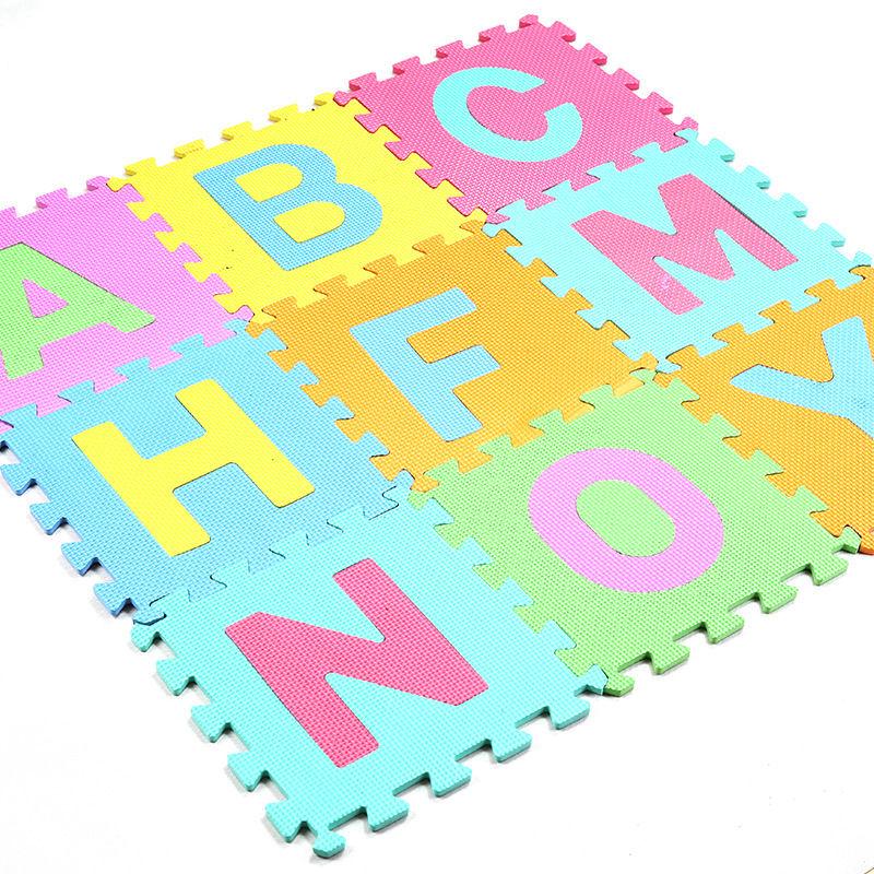Digital Foam Puzzle Baby Crawling Mat - Children's Play Mat