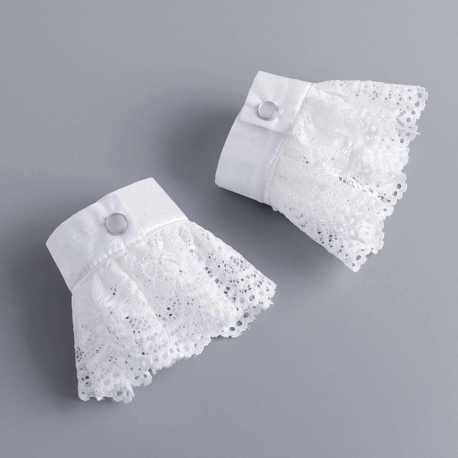 

Винтажные накладные воротники галстуки кружевные цветочные съемные воротники для рубашек для женщин блузка свитер ложный воротник лацкан топ шейные украшения галстуки