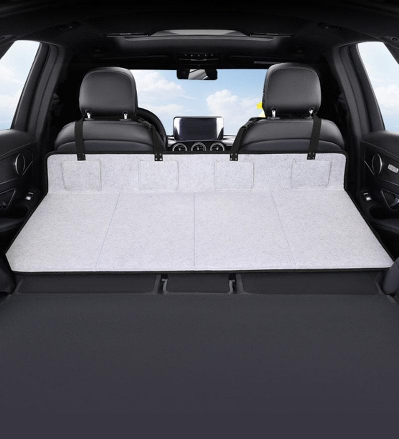 1PC Car Back Seat Extender, Foldable Sleeping Bed for Travel, Portable Camping Mattress Pad for Back Seat