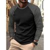 Fashionable Spring and Autumn 3D Digital Printing High Quality Texture Men's Round Neck Long Sleeve T-shirt Casual Outdoor Wearing Comfortable