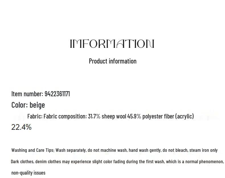 Gejin Women's High-Neck Long-Sleeve Knit Sweater