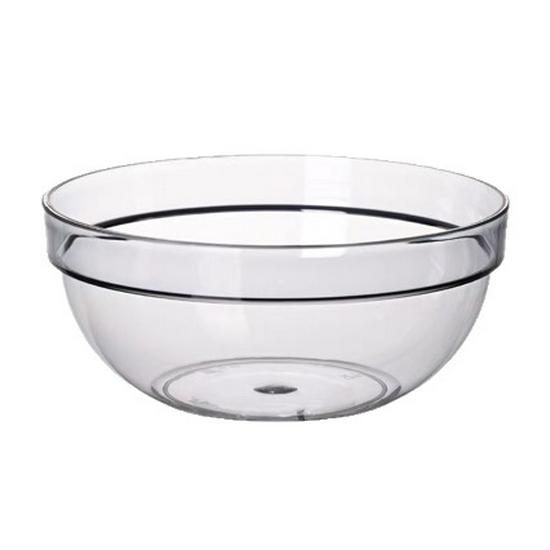 PC Plastic Self-Service Salad and Tea Pouring Bowl for Hot Pot and Cold Dishes.