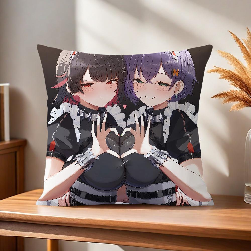 Ellen Joe Comfortable Soft Fanart Pillow Case for ZZZ Sofa Living Room Home Office Uniform Decor Protective Covers