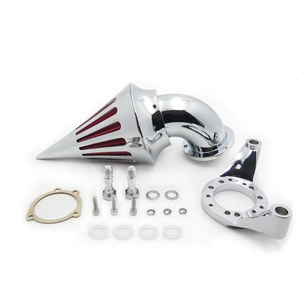Spike Lufteinlassfilter für Harley Davidson CV Vergaser Delphi V-Twin Chrom Zubehör Motorradteile