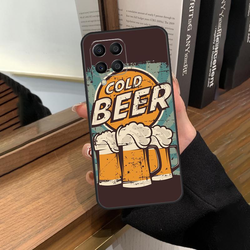 Alcohol Beers Drink Beer Case For Samsung Galaxy M35 M15 M55 M56 M36 M16 M06 M31 M13 M33 M53 M12 M32 M52 M14 M34 M54