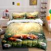 Dreamy Fox Meadow Whispers. Bedding Sets Duvet Covers Pillowcases(1* Duvet Cover 2* Pillowcases Without Duvet Insert)