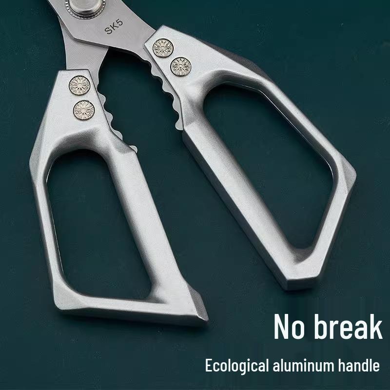 Hot-Selling SK5 Stainless Steel Kitchen Scissors for Cutting Chicken, Duck, and Goose Bones