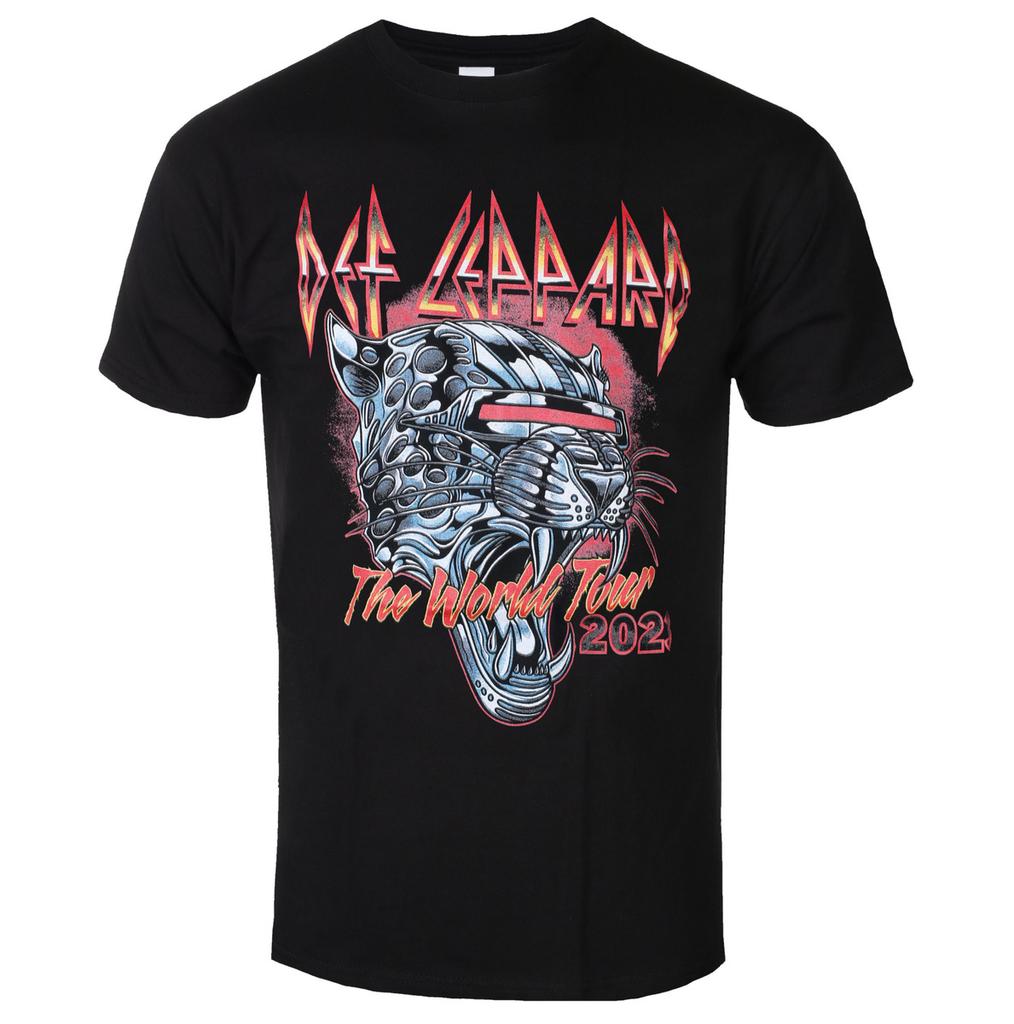 Top Def Leppard Graphic Cotton Tshirt Unisex Summer Short Sleeve Fashion Brand Tee Luxury Casual Vintage Tees