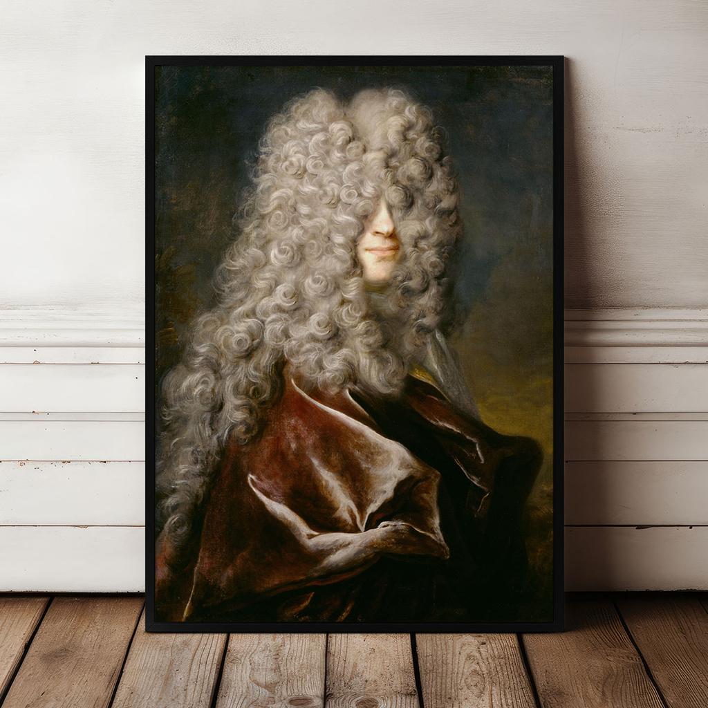 Poster Portrait Hair Curls