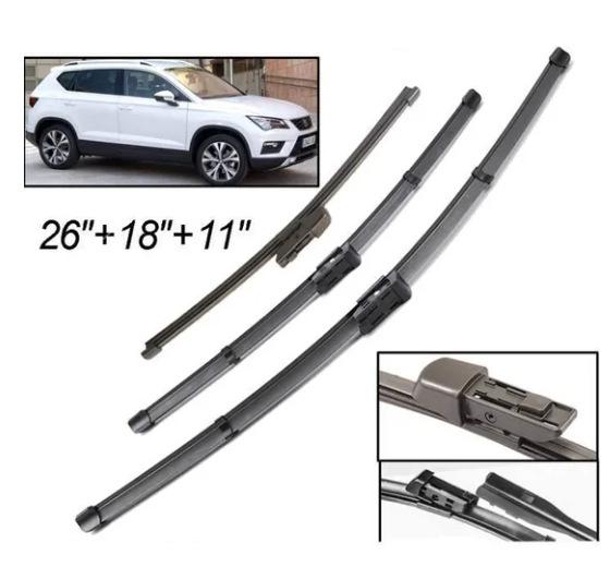 

For Volkswagen Seat Ateca 2016-2020 26 + 18 + 11 Front and rear wipers Wipers Seat Ateca 2016-2020 26+18+11