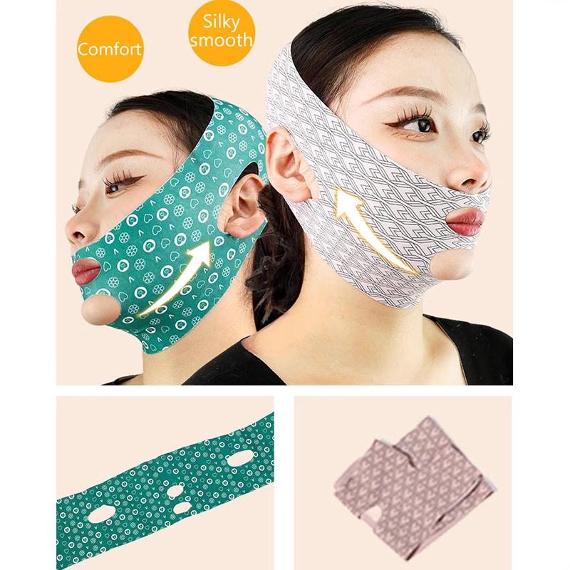 V-Shape Anti-Snoring Sleeping Mask with Face Slimming Belt Health Care Tool to Close Mouth And Stop Snoring