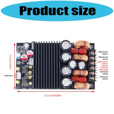 TPA3255 2 Κανάλια 19-50V 315W+315W Ενισχυτής Ήχου Διπλού Καναλιού Ενισχυτής Ισχύος για Οικιακό Κινηματογράφο