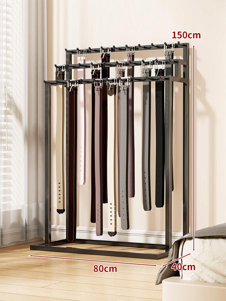 Multifunctional Belt Display Stand Large Capaci Netie Storage Ra Floor Mounted Multi-layer Elf for Clothing Accories