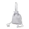 [FRILL] Gray Frill Pouch Mini Tote Bag AAWA5E750G2