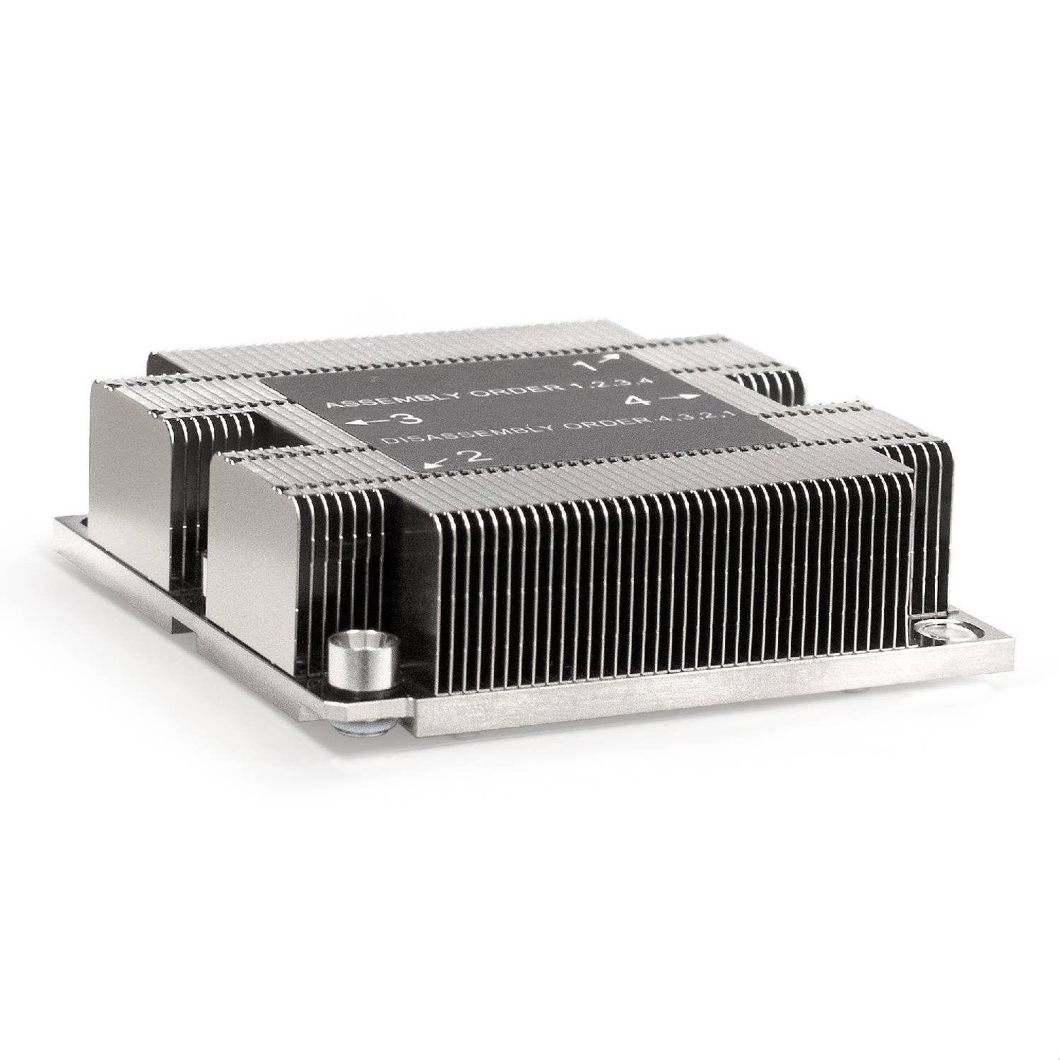 

Cpu Heat Sink Exegate Esnk-p0067p 1u 3647 al 1u 2 Heat Pipes Lga3647 Tdp 165w 230g On Screws With Thermal Paste Retail Box