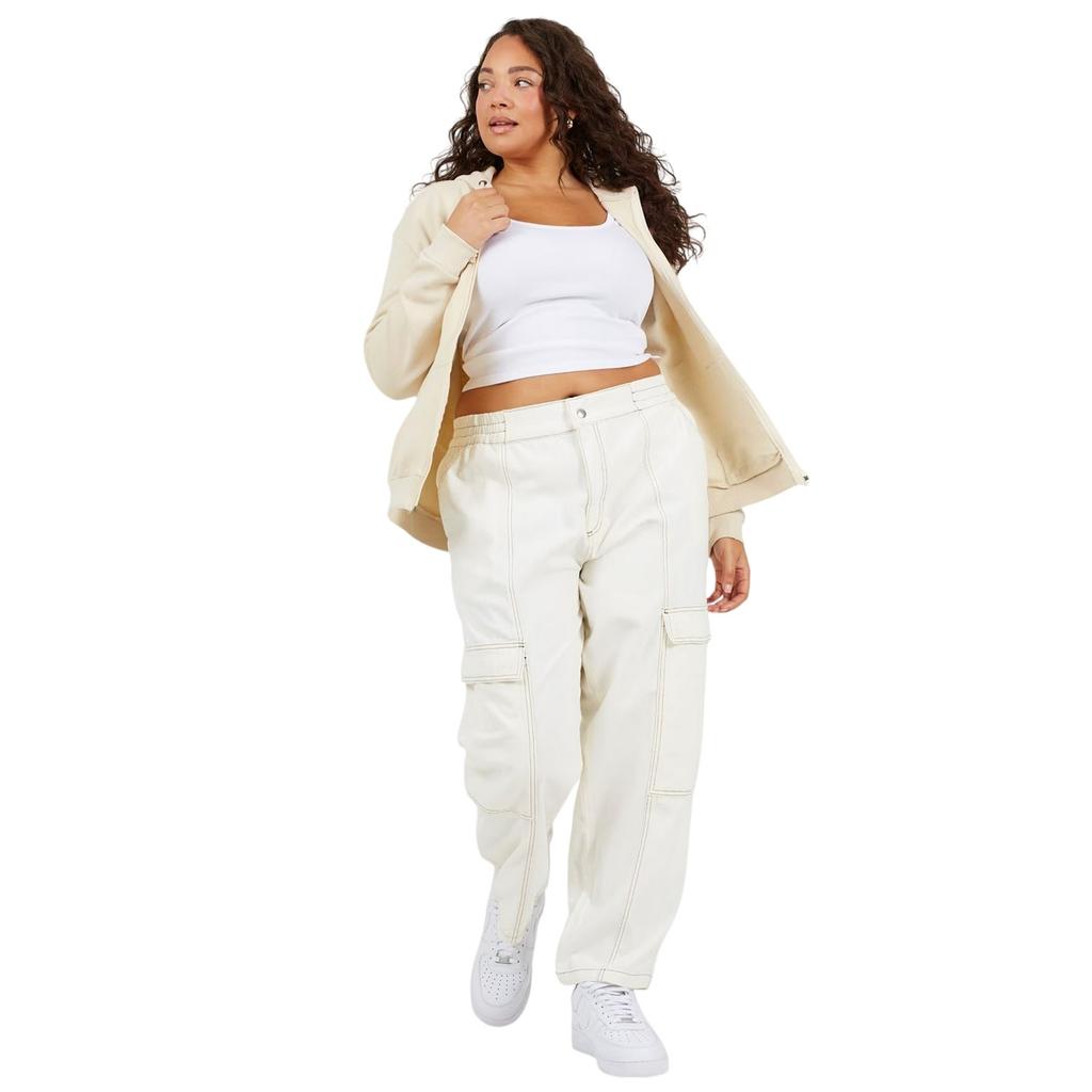 Brave Soul Womens/Ladies Plus Full Zip Hoodie