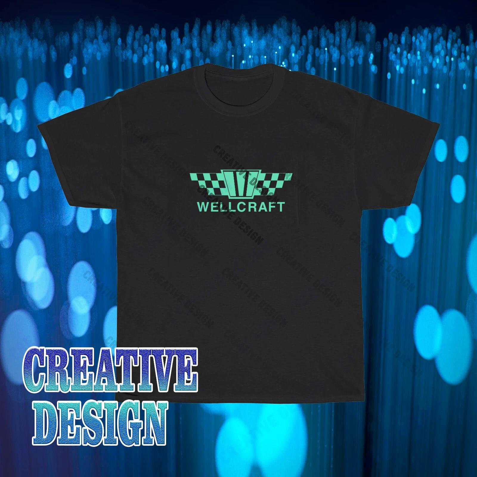 Новая футболка с логотипом гоночных лодок Wellcraft, смешная, размеры от S до 5XL S