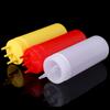 3 Hole Squeeze Bottle Condiment Dispenser Sauce Vinegar Oil Ketchup Cruet Bin