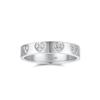 APM Monaco Ring VALENTINE Series [Romantic Confession] Plain Decorated with Love Design, Personalized Sparkling Zircon Gift Box for Friends A21168OX