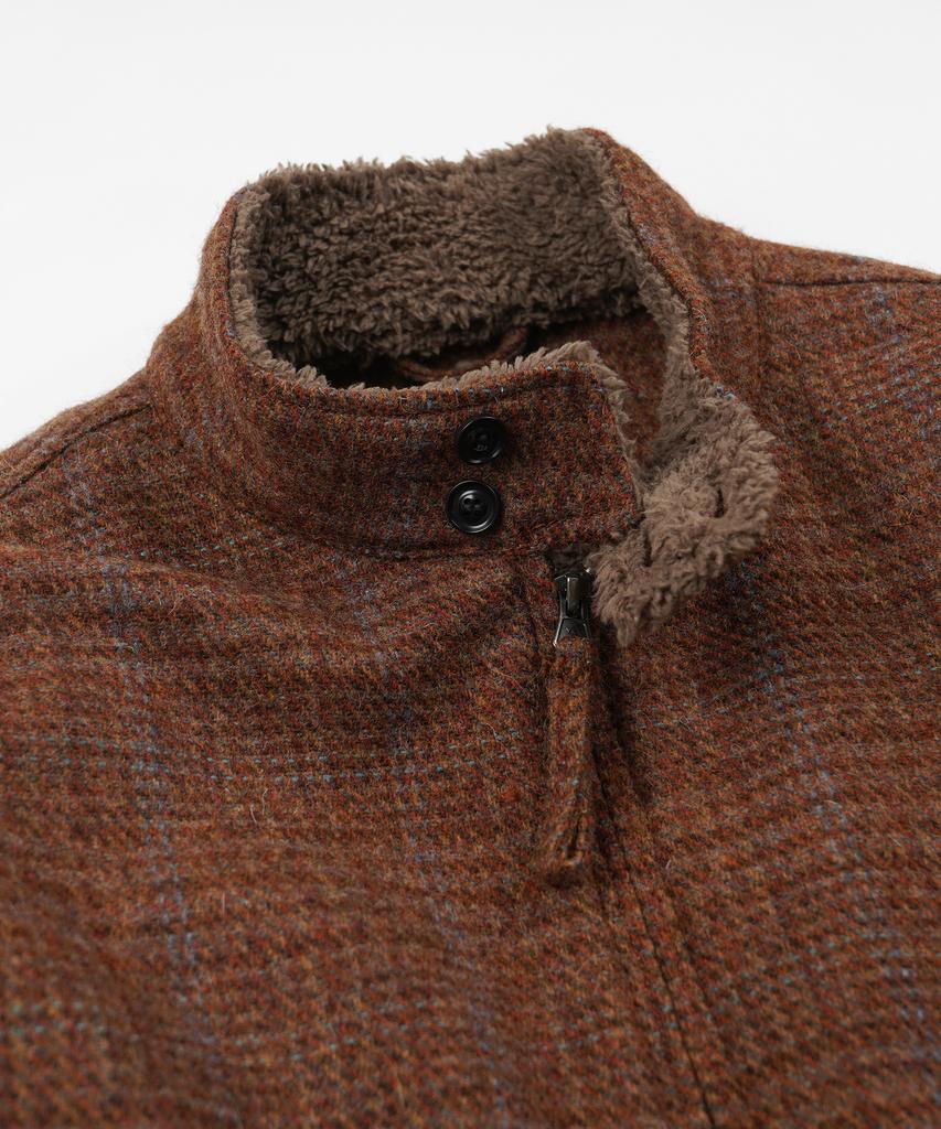 Frizmworks Fluffy Wool Harrington Jacket _ Maple