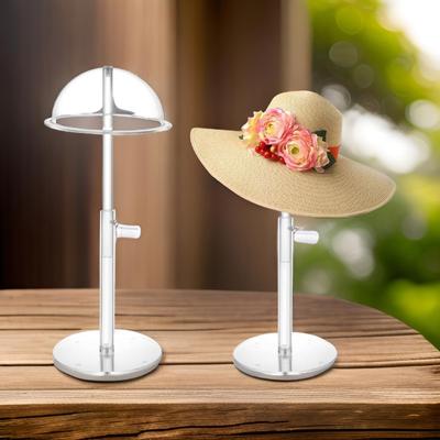 Acrylic Hat Stand Hat Collection Storage Holder Acrylic Hat Rack Acrylic Texture for Efficient Storage and Presentation