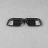 RUIQ Front and Rear Inner Door Handle Garnishes for the New Honda Freed GT Series Carbon Fiber (Black Finish)
