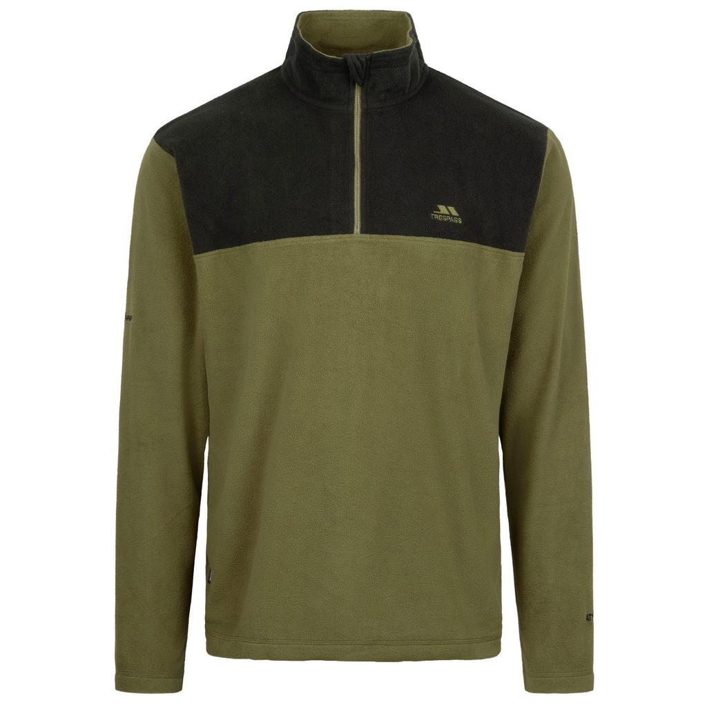 TRESPASS Mens Curtiston AT100 Fleece Top
