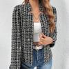 Autumn/Fall European-style Women's Fitted Cardigan-style Blazer/jacket