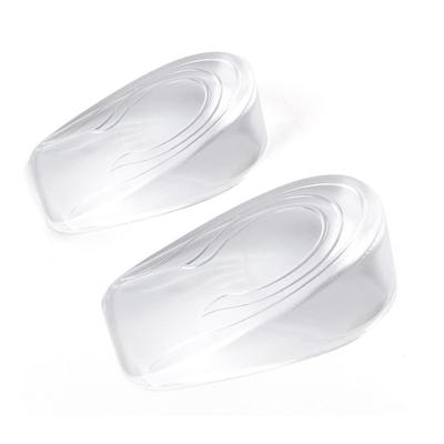 Silicone Gel Height Increase Insole Heel Shoe Foot Care Elastic Cushion Arch Support for Unisex