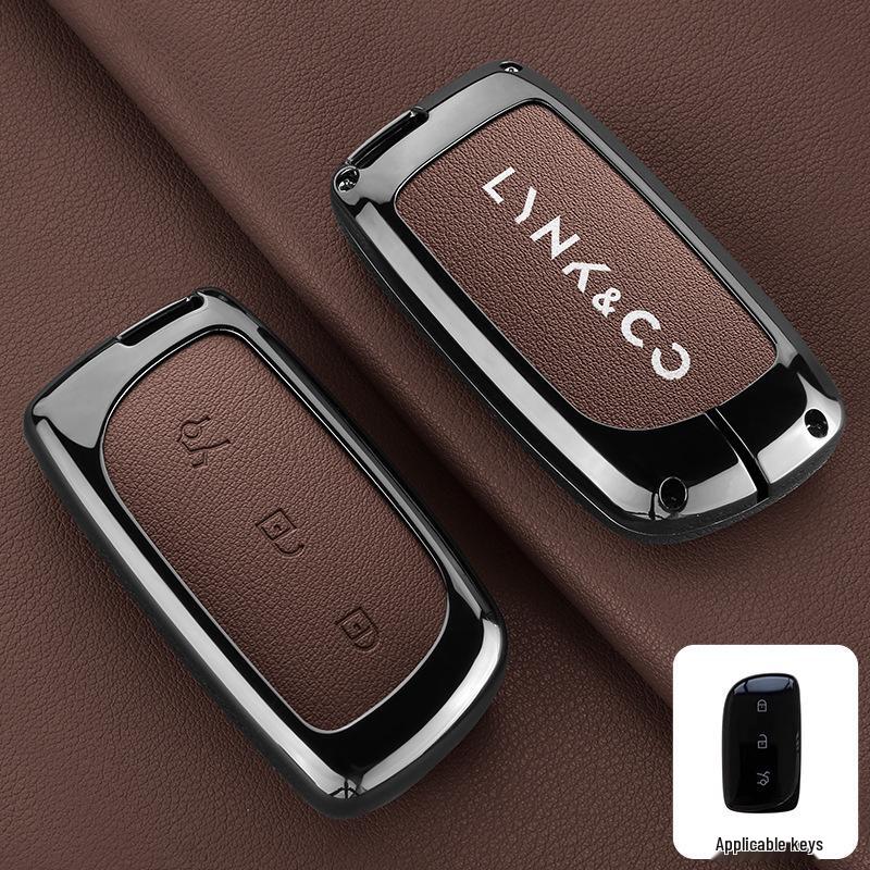 Lynk & Co Key Cover for 2022 Models: 06, 23, 01 New Energy, 05, 09 - Premium Bag & Buckle