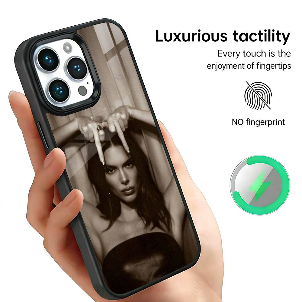 K-Kendall Jenner Phone Case For iPhone17,16,15,14,13,12,11 Plus,Pro Max, New Magnetic Wireless Charging iPhone15PROMAX